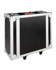 17 in. Deep 4U ATA Wood Flight Rack Case w/ Wheels