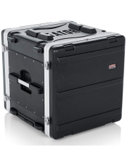 19 in. Deep 10U Molded Rolling Rack Case