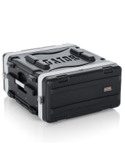 19 in. Deep 4U Molded Rolling Rack Case