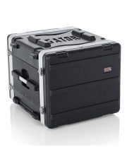 19 in. Deep 8U Molded Rolling Rack Case