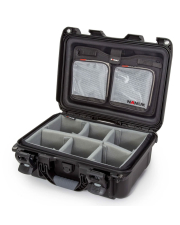 Nanuk 915 Medium Case with Padded Dividers and Lid Organizer