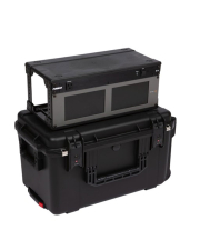 9 in. Deep 4U Injection Molded Shallow Fly Rack w/ Wheels