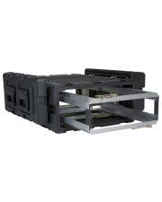 24 in. Deep 3U Removable Shock Rack