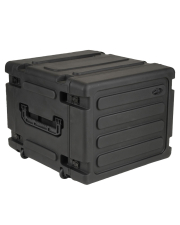 20 in. 8U Roto Shockmount Rolling Rack