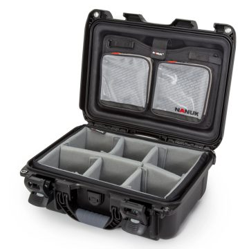 Nanuk-R 915 Eco-Friendly Case with Padded Dividers and Lid Organizer