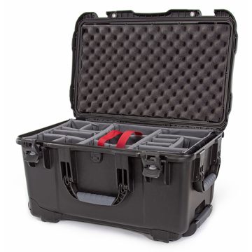 Nanuk 938 Wheeled Case with Padded Dividers