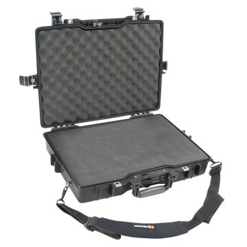 Pelican 1495 Laptop Case with Foam Interior Fits Up To 17 in. Laptops