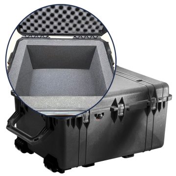 Pelican 1630-FL Large Wheeled Transport Case with 2 Inch Foam Lining