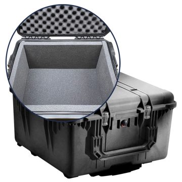 Pelican 1640-FL1 Large Wheeled Transport Case with 1 Inch Foam Lining