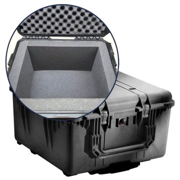 Pelican 1640-FL Large Wheeled Transport Case with 2 Inch Foam Lining