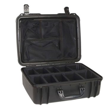 Seahorse SE720 Medium Protective Case with Dividers and Lid Organizer