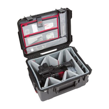 SKB iSeries 3i 2015-10 Wheeled Shipping Case w/ Think Tank Dividers & Lid Organizer
