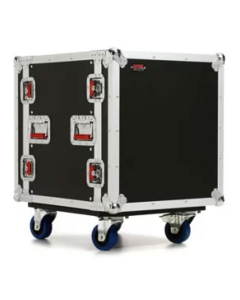 24 in. Deep 12U ATA Wood Flight Rack Case w/ Casters