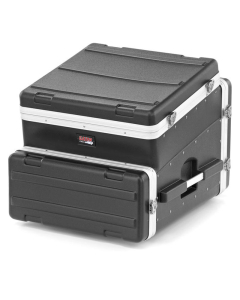 10U Top, 4U Side ATA Molded Slant Top Console Rack Case