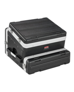 8U Top, 2U Side ATA Molded Slant Top Console Rack Case