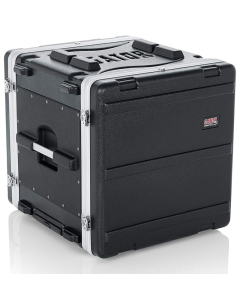 19 in. Deep 10U Molded Powered Rolling Rack Case