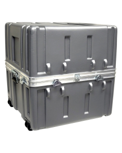 Parker SW2424-24TFF Wheeled Shipping Case Filled with Foam and Take Off Lid