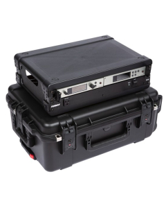 13 in. Deep 2U Injection Molded Fly Rack w/ Wheels