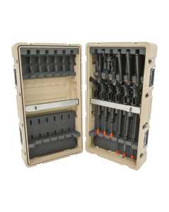 SKB 3R Series 12-Pack Deployable Rifle Locker with Wheels