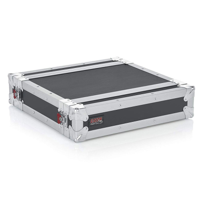 15 in. Deep 2U ATA Wood Flight Shallow Rack Case