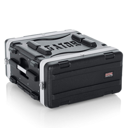 19 in. Deep 4U Molded Rolling Rack Case