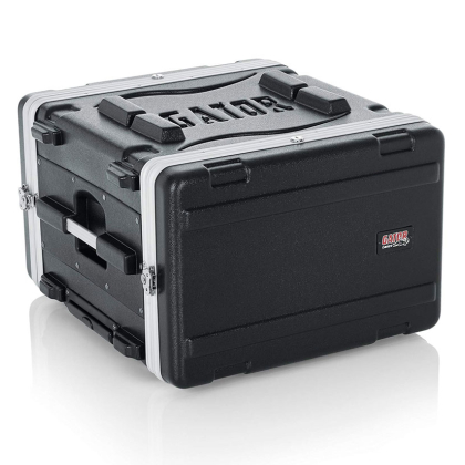 19 in. Deep 6U Molded Rolling Rack Case