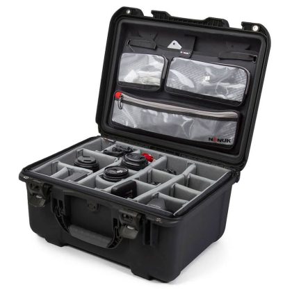 Nanuk 933 Large Case with Padded Dividers and Lid Organizer