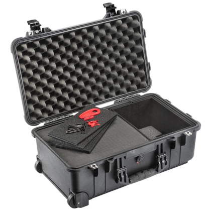 Pelican 1510TPF Wheeled Carry On Case with TrekPak Foam Hybrid