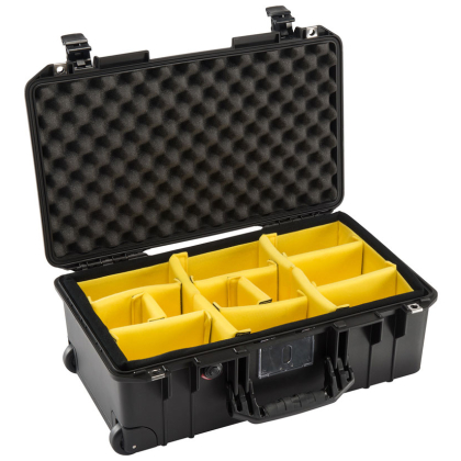 Pelican 1535 Air Wheeled Carry-On Case with Padded Dividers