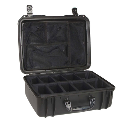 Seahorse 720 Medium Protective Case With Dividers and Lid Organizer