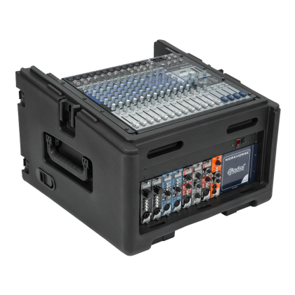 SKB 10U x 4U Compact Rolling Rig
