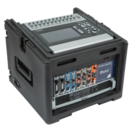 SKB 10U x 6U Compact Rolling Rig