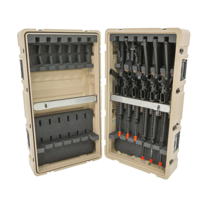 SKB 3R Series 12-Pack Deployable Rifle Locker with Wheels