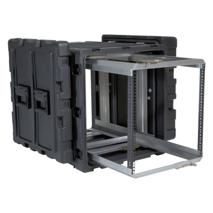 24 in. Deep 11U Removable Shock Rack