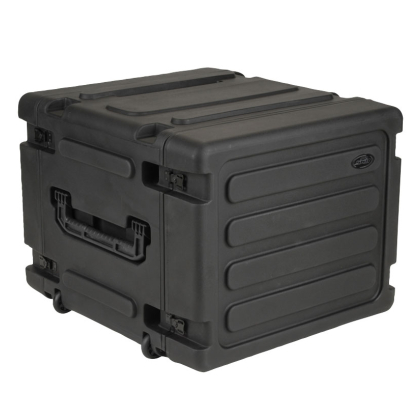20 in. 8U Roto Shockmount Rolling Rack