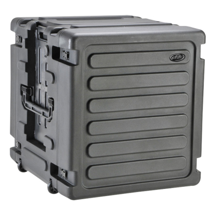 20 in. 12U Roto Shockmount Rolling Rack