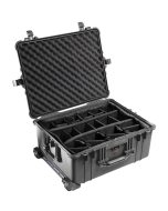 Pelican 1614 Large Wheeled Transport Case with Padded Dividers
