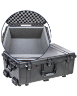 Pelican 1650-FL1 Large Wheeled Transport Case with 1 Inch Foam Lining