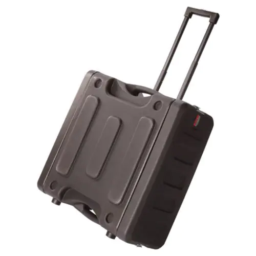 19 in. Deep 6U Molded Rack Case w/ Wheels