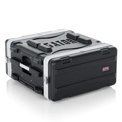 19 in. Deep 4U Molded Powered Rolling Rack Case