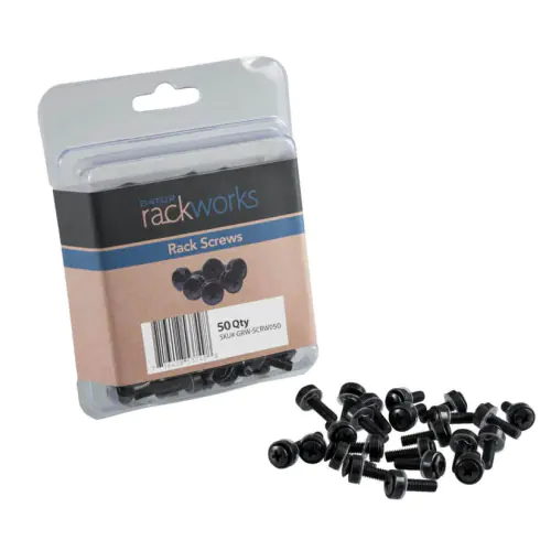 Rack Screws – 50 Pack