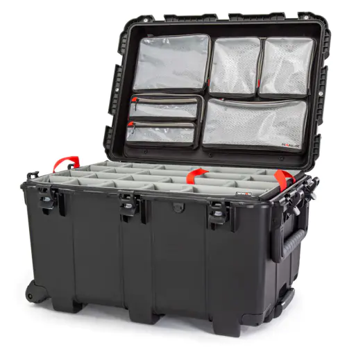 Nanuk 975WD Large Case with Padded Dividers and Lid Organizer