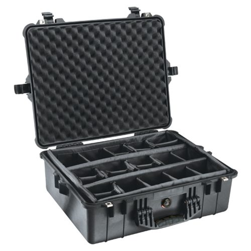 Pelican 1600 Large Carrying Case With Padded Dividers