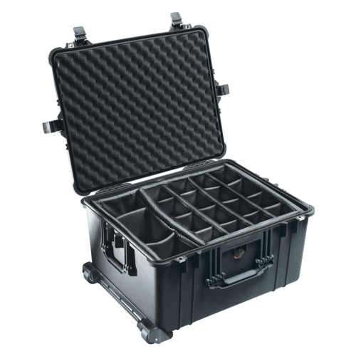 Pelican 1620 Large Wheeled Case With Padded Dividers
