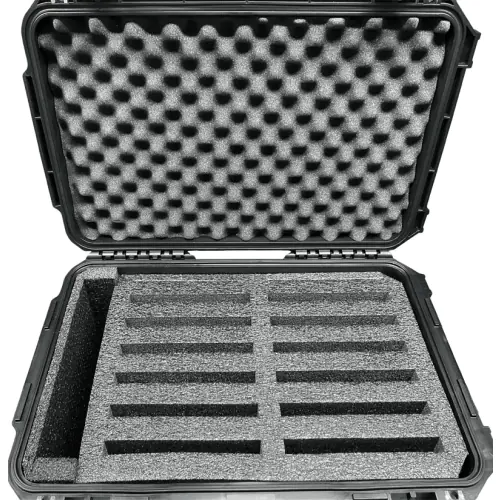 Multiple iPad Carrying Case for 12 Tablets