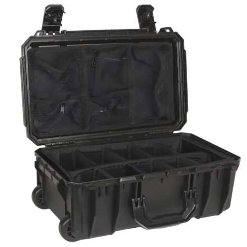 Seahorse 830 Large Protective Case With Dividers and Lid Organizer