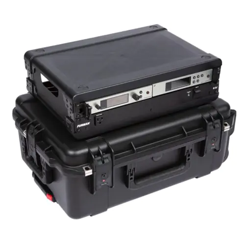 13 in. Deep 2U Injection Molded Fly Rack w/ Wheels
