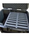 Multiple iPad Carrying Case for 18 Tablets