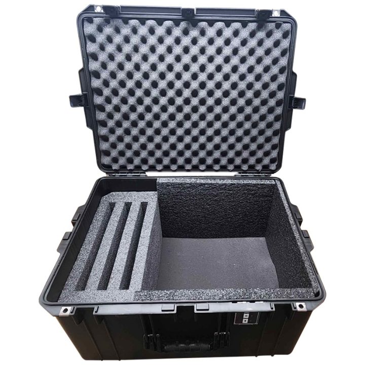 EX-1637 Multiple Laptop Transport Case For 3 Laptops | Fits Most 13 to 14 in. Laptops