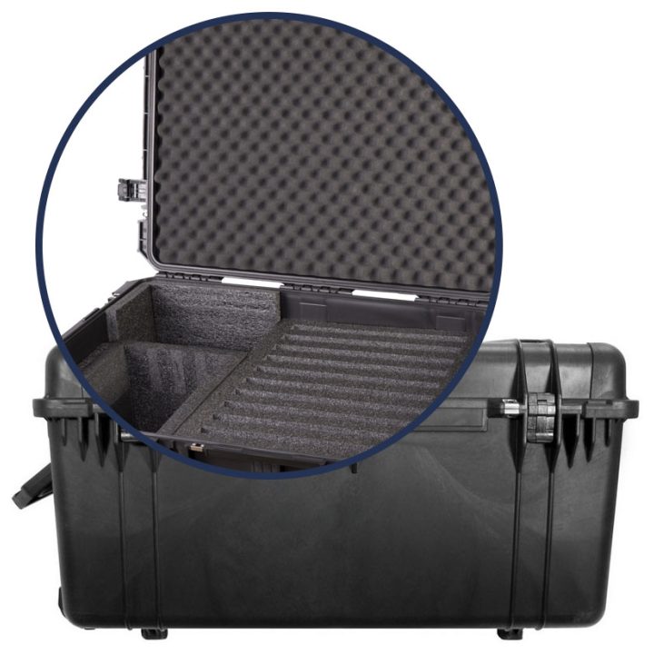 EX-1690 Multiple Laptop Transport Case For 12 Laptops | Fits Most 13 to 14 in. Laptops